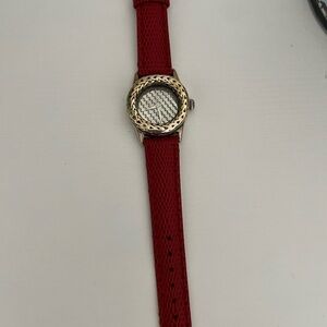 John Hardy Elegant Red and Gold Women's Watch